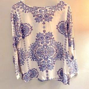 Club Monaco silk blouse